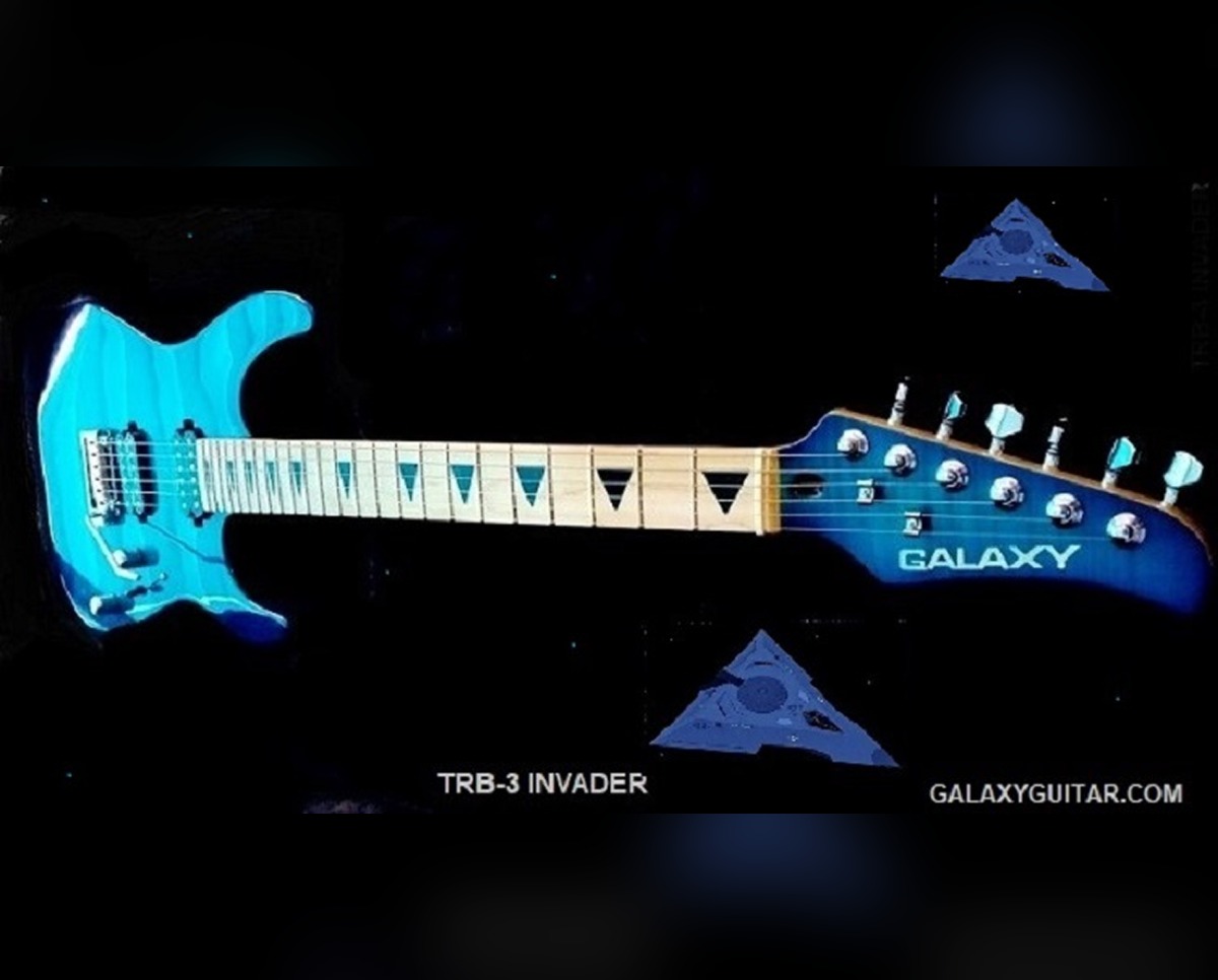 Caribbean Blue Burst Invader