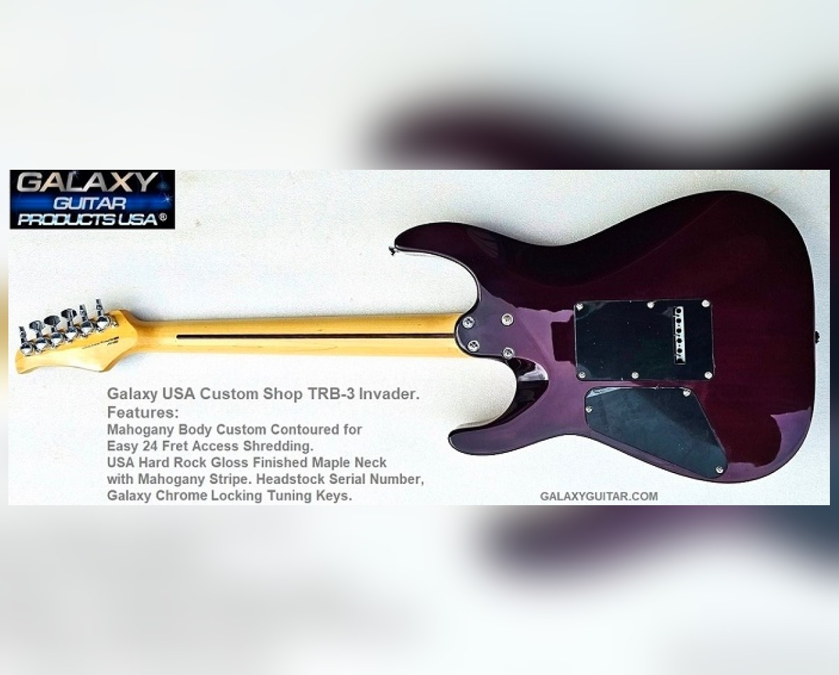Galaxy Custom Shop guitar